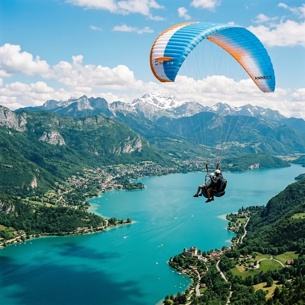 Montgolfière Alpes