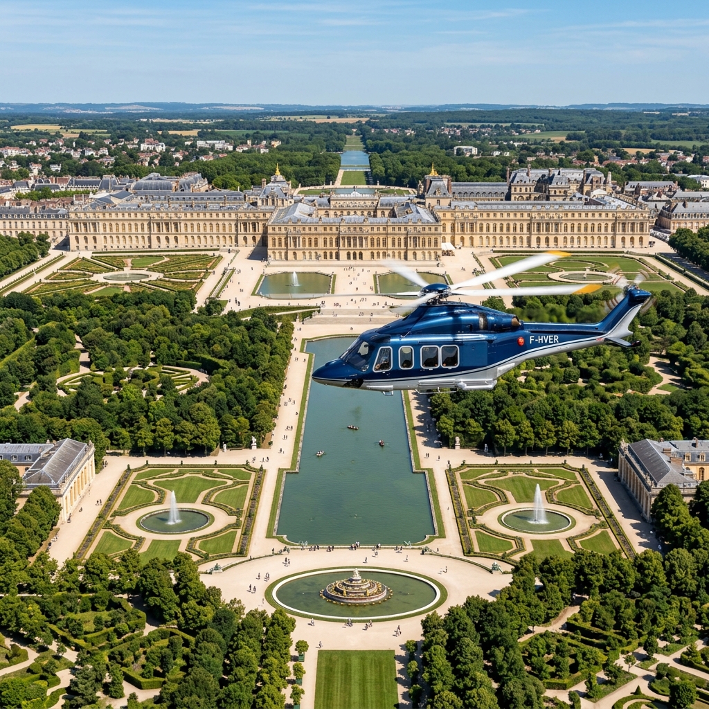 Vol en Hélicoptère Île-de-France