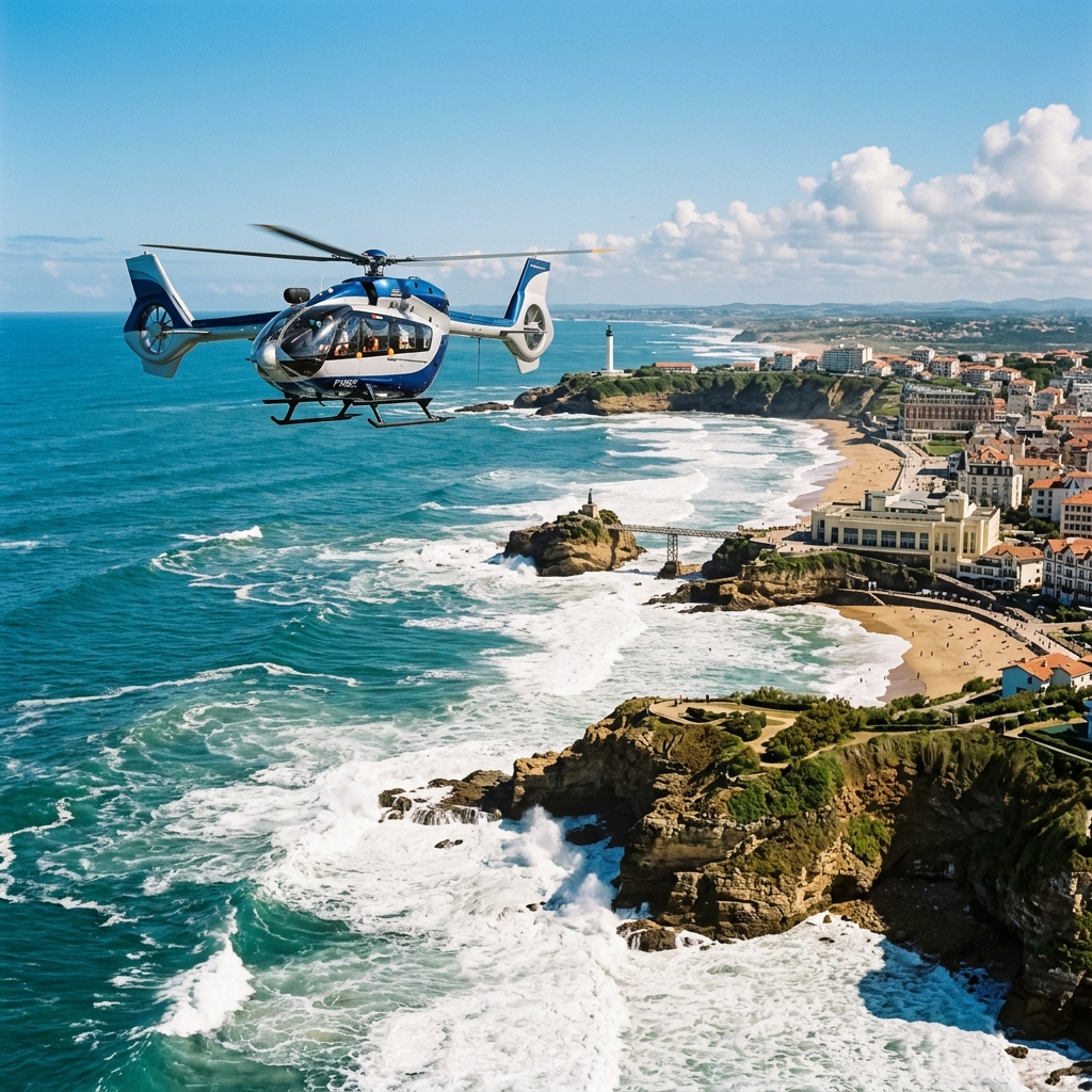 Vol en Hélicoptère Pays Basque & Pyrénées