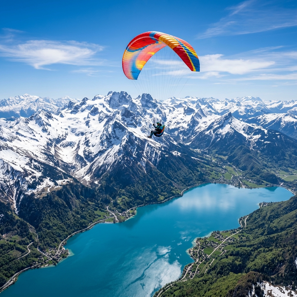 Baptême de Parapente Alpes