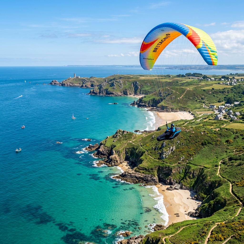 Baptême de Parapente Bretagne