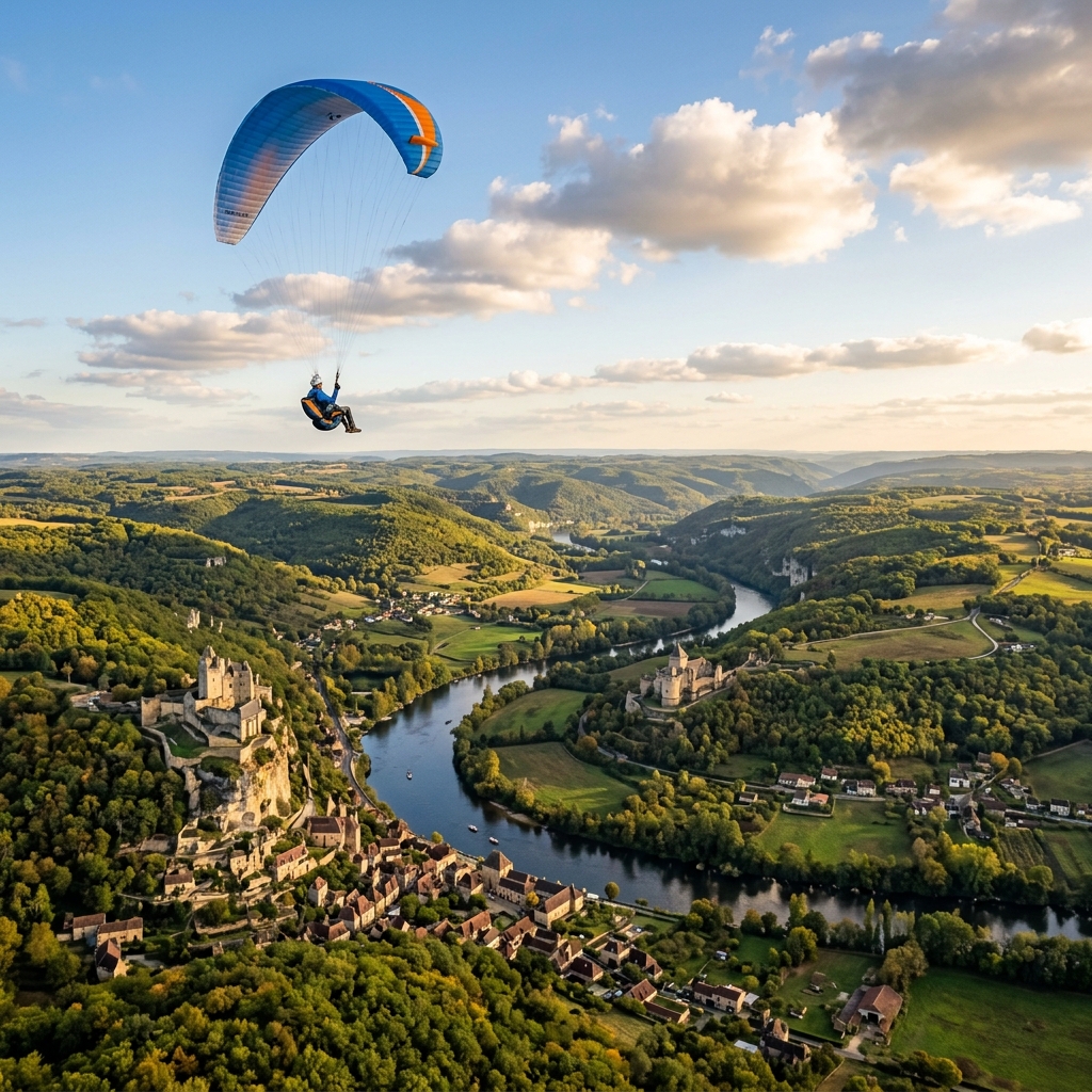 Baptême de Parapente Dordogne & Périgord