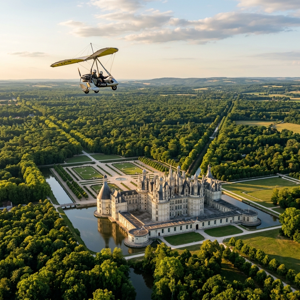 Vol en ULM Val de Loire