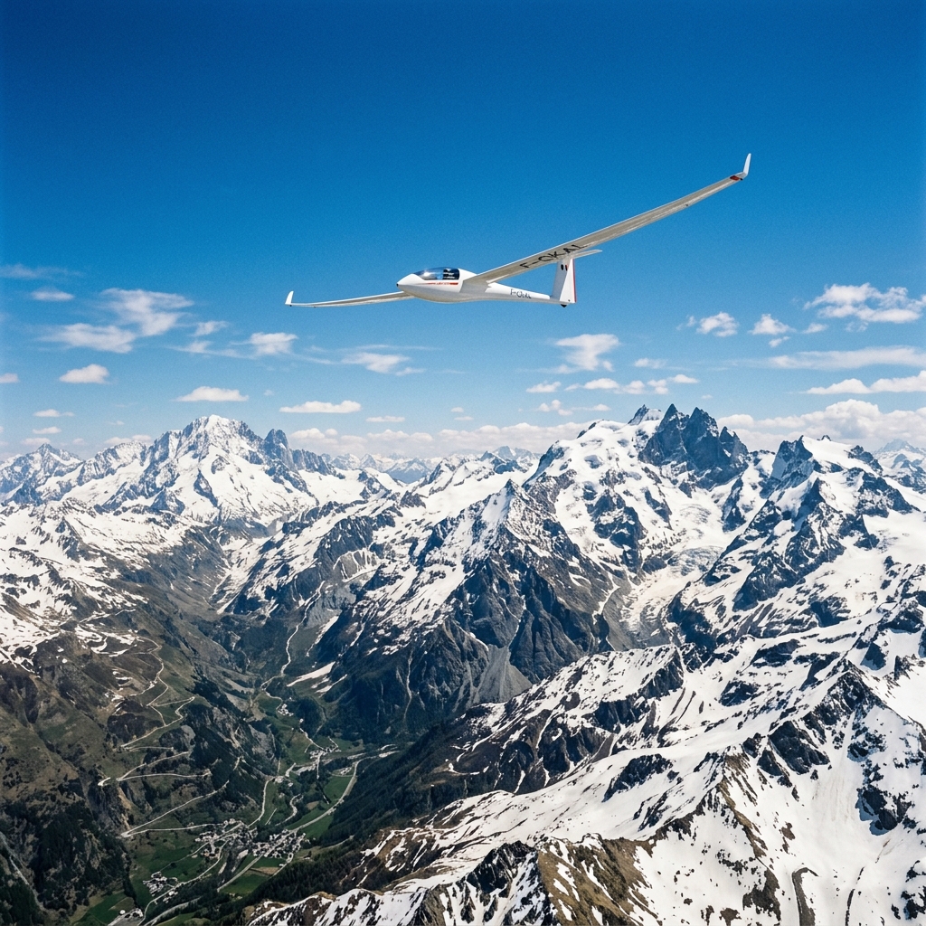 Vol en Planeur Alpes