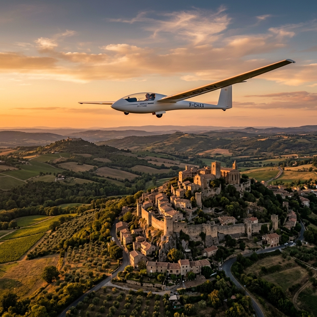 Vol en Planeur Occitanie & Aveyron